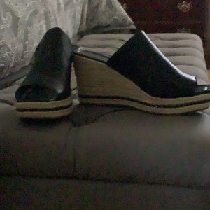 Karl Lagerfeld wedge sandals